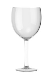 empty wine glass