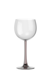 empty wine glass