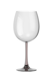 empty wine glass