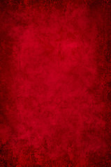 red background