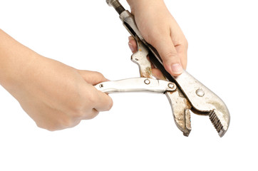 Locking pliers