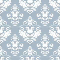 Damask Seamless Vector Pattern. Orient Background