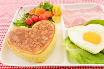 美味しそうな朝食