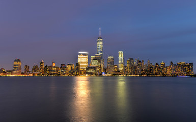New York City Skyline from New Jersey