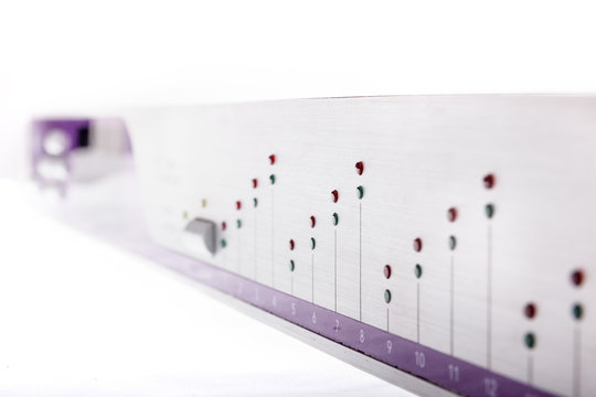 multi channel  Master Clock  technology isolated on white