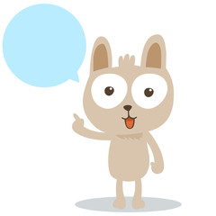 Cat balloon talk