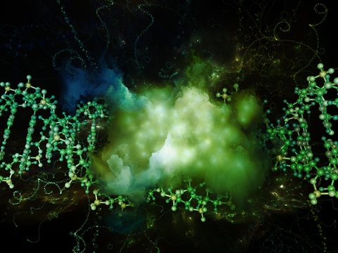 Organic Molecules Background