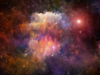 Fototapeta na wymiar Nebula Propagation