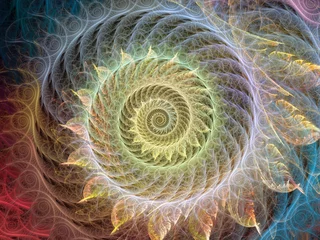 Rolgordijnen Spiral Background © agsandrew