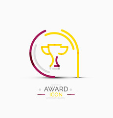 Award icon, logo