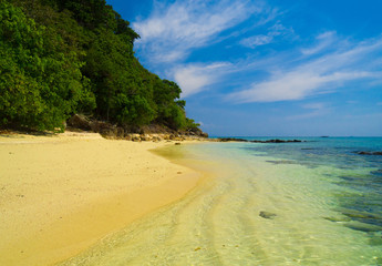 Lagoon Landscape Idyllic Scene