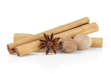 true ceylon cinnamon sticks with nutmeg and anise