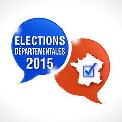 bulles rayées : élections départementales 2015