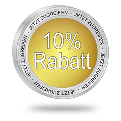 10% Rabatt - jetzt zugreifen Button