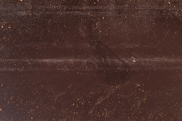 texture of back of chocolate bar