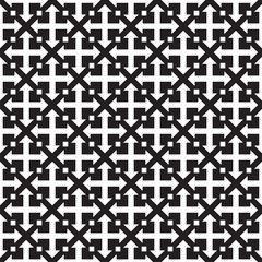 Repeating geometric seamless pattern. Vector