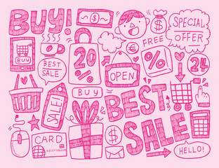doodle business background