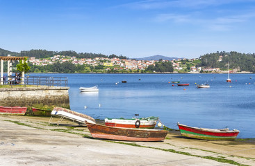 Fototapeta premium Boats on the pier