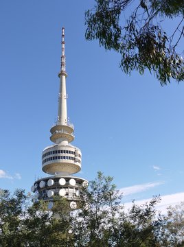 The Black Mountain Tower In Canberra