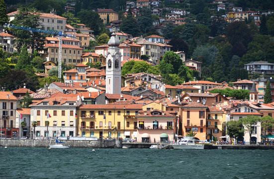 Menaggio town at famous Italian lake Como