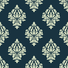 Classic damask seamless pattern