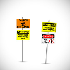 Warning and Caution Signs