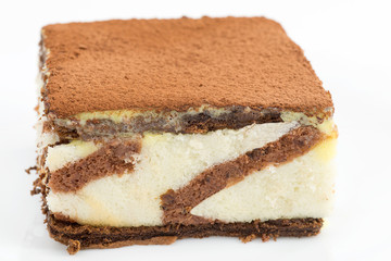tiramisù con pasta sigaretta