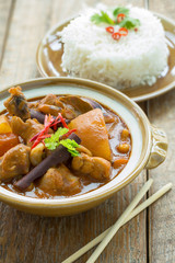 Massaman chicken curry