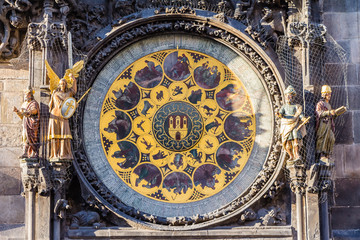 Obraz premium Altstädter Astronomische Uhr in Prag