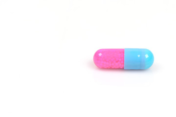 colourful medical pill