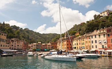 Fototapeta na wymiar Portofino in Italy