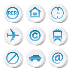 Transport Icons Set