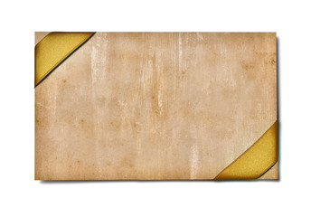 Naklejka premium ribbon bow card note chirstmas celebration greeting