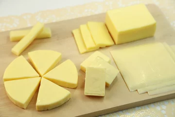 Crédence de cuisine en verre imprimé Produits laitiers プロセスチーズ