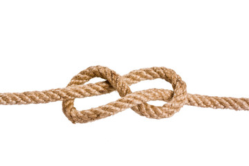 Knotted rope