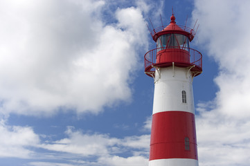 Leuchtturm am Ellenbogen in List auf Sylt,