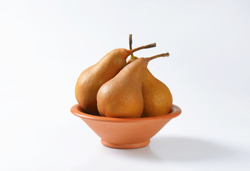 Ripe Bosc pears © Viktor