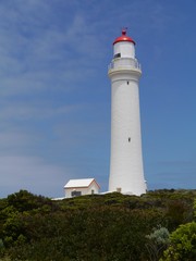 Fototapeta na wymiar Historic cape Nelson lighthouse near Portland in Victoria