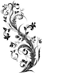 floral ornament for your design