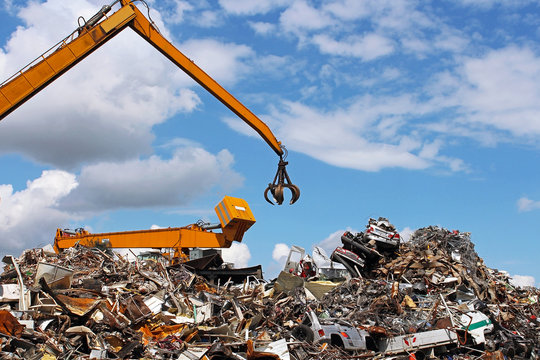 usine de recyclage
