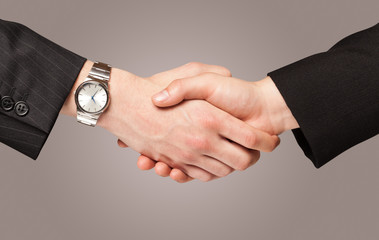 Business handshake