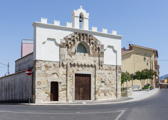 Fototapeta na wymiar Romanesque church