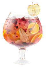 Berries and fruit cocktail