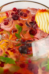 Berries and fruit cocktail