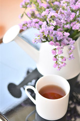 flower in fresh morning