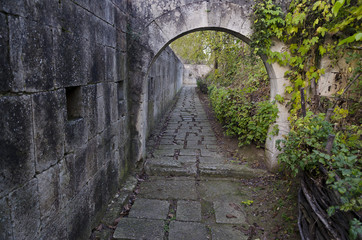 Medjit Tabia one old fortification stronghold near Silistra