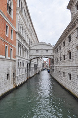 Fototapeta na wymiar Bridge of Sighs Venice