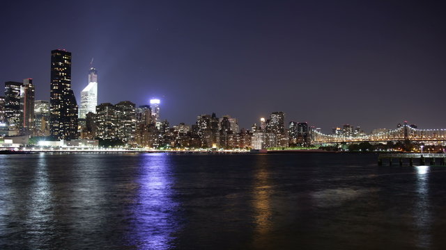 manhattan night bay 4k day time time lapse from new york