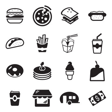 Fast Food Restaurant Icons