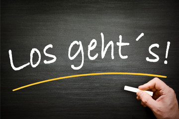 Los gehts